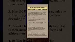 What successful people don’t tell you motivation lifefocus inspirationalquotes lifeadvice [upl. by Ahen]