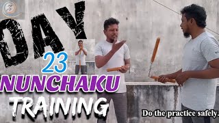 Nunchaku training day 23 [upl. by Ahab]