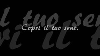 Gatto Panceri  quotDi Tequot  testo lyrics [upl. by Hawk]