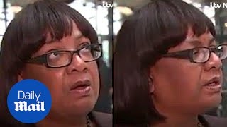 Moment Diane Abbott blunders over numbers AGAIN  Daily Mail [upl. by Reggie]