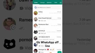 GB WhatsApp Offline Online Kaise Banaye gbwhatsapp offline online shortfeed [upl. by Tram]