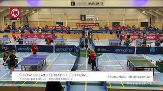 Bordtennisfestival i Fredericia [upl. by Lleirbag]