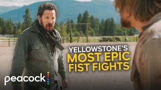 Yellowstone  Wildest Fist Fights and Brawls of AllTime [upl. by Ecad]