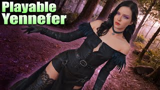 Play As Yennefer  Witcher 3 [upl. by Skcirdnek]