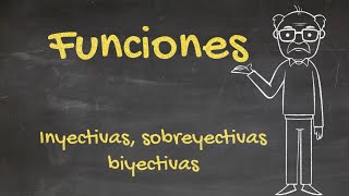 Funciones Inyectivas Sobreyectivas y Biyectivas [upl. by Trilby]