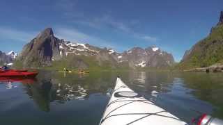 Kayaking in Reine Lofoten Island Norway [upl. by Esmond]