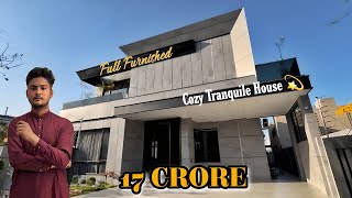 1 Kanal Full Furnished  COZY TRANQUILE  Luxury House For Sale [upl. by Elison315]