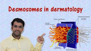 Desmosomes and its applied aspects for medical students  DrPRam Sushruth [upl. by Maxey472]