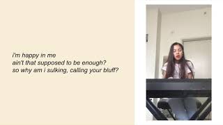 pretender  olivia rodrigo lyrics [upl. by Aziza]