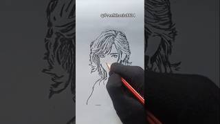 Pencil drawing cute girl cartoon girl drawingshortstrending ytshortsanimedrawingart cutegirl [upl. by Ielirol]