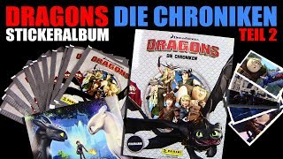 Dragons  Die Chroniken ™ Panini ® Stickers amp Album 2018 Teil 2  Vorstellung  Review [upl. by Ilatfen]