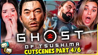 GHOST OF TSUSHIMA DIRECTORS CUT ALL CUTSCENES Part 46 REACTION [upl. by Yllac]