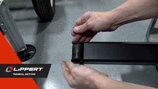 How to Replace an Inner Arm Roller on Your Lippert Through Frame Slideout System [upl. by Marwin324]