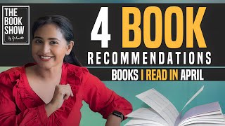 Books I read on April  The Book Show ft RJ Ananthi BookRecommendations [upl. by Eberly765]