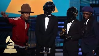 Daft Punk Win Best Pop Duo Group Performance for Get Lucky  GRAMMYs [upl. by Augustin]