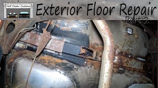 1981 Monte Carlo Exterior Floor Repair Part 2 [upl. by Martreb]