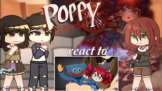 Past orphan kids react to “Im not a monster 1amp2” poppy playtime Gacha  Eva 2 [upl. by Hutchison]