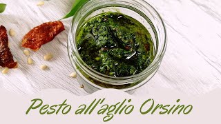 5 MINUTI  pesto allaglio orsino [upl. by Ecenaj517]