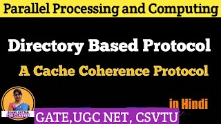 Directory Based Protocol  Cache Coherence Protocols  ACA  PPC Lecture 16  Shanu Kuttan  Hindi [upl. by Adnawahs]