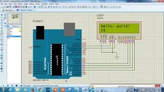 Arduino to 162 LCD Display Proteus  Arduino Proteus Simulation tutorial  5 [upl. by Avon115]