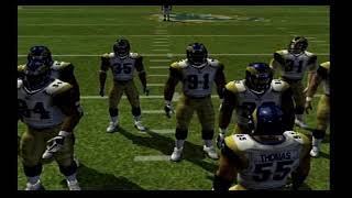 Madden NFL 2005 Franchise mode  St Louis Rams vs Miami Dolphins [upl. by Audrye113]