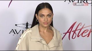 Inanna Sarkis arrives at After Los Angeles Film premiere Red carpet [upl. by Jacobah]