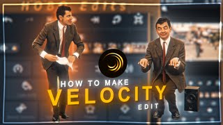 Full velocity edit tutorial on alight motion [upl. by Ahsielat51]