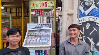 Siem Reap Wat Bo Street 2022 walking tour  Cambodia [upl. by Hsetim]