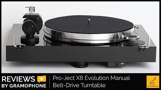 ProJect X8 Evolution Audiophile Turntable  Gramophone [upl. by Arria]