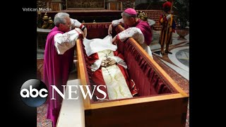 Pope Benedict XVI laid to rest [upl. by Halverson]