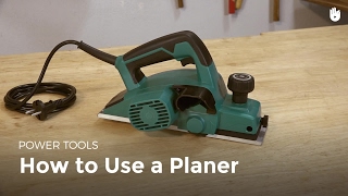 How to Use a Planer  Woodworking [upl. by Koralie]