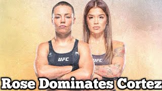 Rose Namajunas Dominates Tracy Cortez  Jean Silva is a Beast  UFC Denver Recap [upl. by Anyrb]