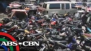 TV Patrol Anticolorum drive clears streets clogs impounding areas [upl. by Jepum52]