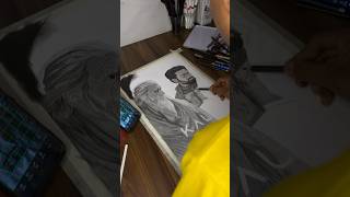 Kalki 2898 AD drawing ✍️ Part2 art drawing portrait kalki2898ad youtubeshorts [upl. by Enyaj]