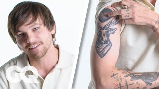 Louis Tomlinson Breaks Down His Tattoos  GQ [upl. by Micheal962]