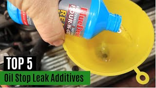 The Best 5 Oil Stop Leak Additives In 2023 Buying Guide [upl. by Baillieu]