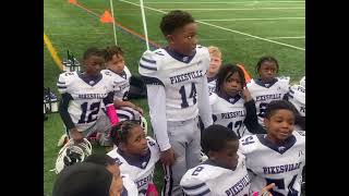 Great win Pikesville wildcats 7u black LP for the mvp get the game ball 101423 [upl. by Lechner]