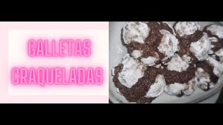 Receta de Galletas Craqueladas [upl. by Velda]