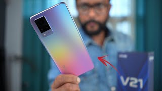 vivo V21 Unboxing amp Overview  DUAL OIS Camera [upl. by Audwen]