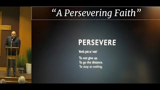 A Persevering Faith  Cameron Holland [upl. by Ymerej]