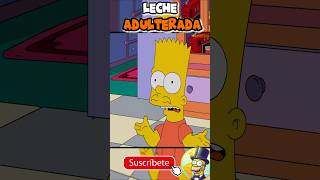 🥛 Leche ADULTERADA 🚫 thesimpsons [upl. by Anileve]