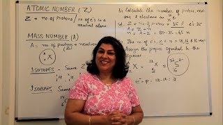 XI 2 6  Atomic Number Mass Number Net Charge [upl. by Huntingdon]