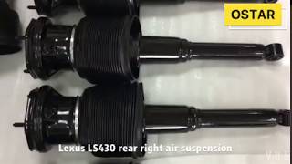 Lexus LS430 rear left and rear right air suspension 4808050110 4809050110 [upl. by Norward127]