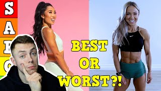 The BEST amp WORST Fitness Influencers of 2022  Caroline Girvan Blogilates amp More [upl. by Ttemme]