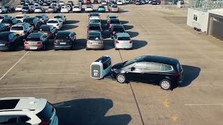 Stanley Robotics  World premiere Stan reinvents parking at LyonSaint Exupéry airport [upl. by Iror]