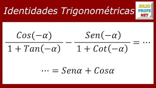 Demostración de identidades trigonométricas  Ejercicio 8 [upl. by Ahsirhcal]