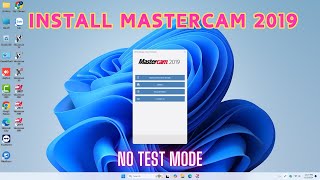 Install mastercam 2019 [upl. by Leitao]