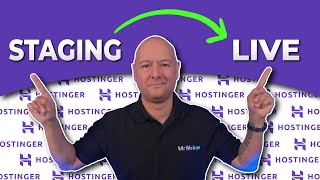 How to Create a WordPress Staging Site with Hostinger [upl. by Aciamaj]