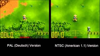 Jurassic Park SNES PAL vs NTSC differences [upl. by Atokad911]