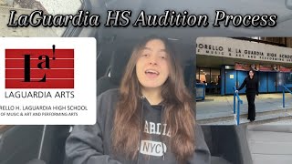 LaGuardia Highschool Audition Process  Gabriella Agosto [upl. by Gies]